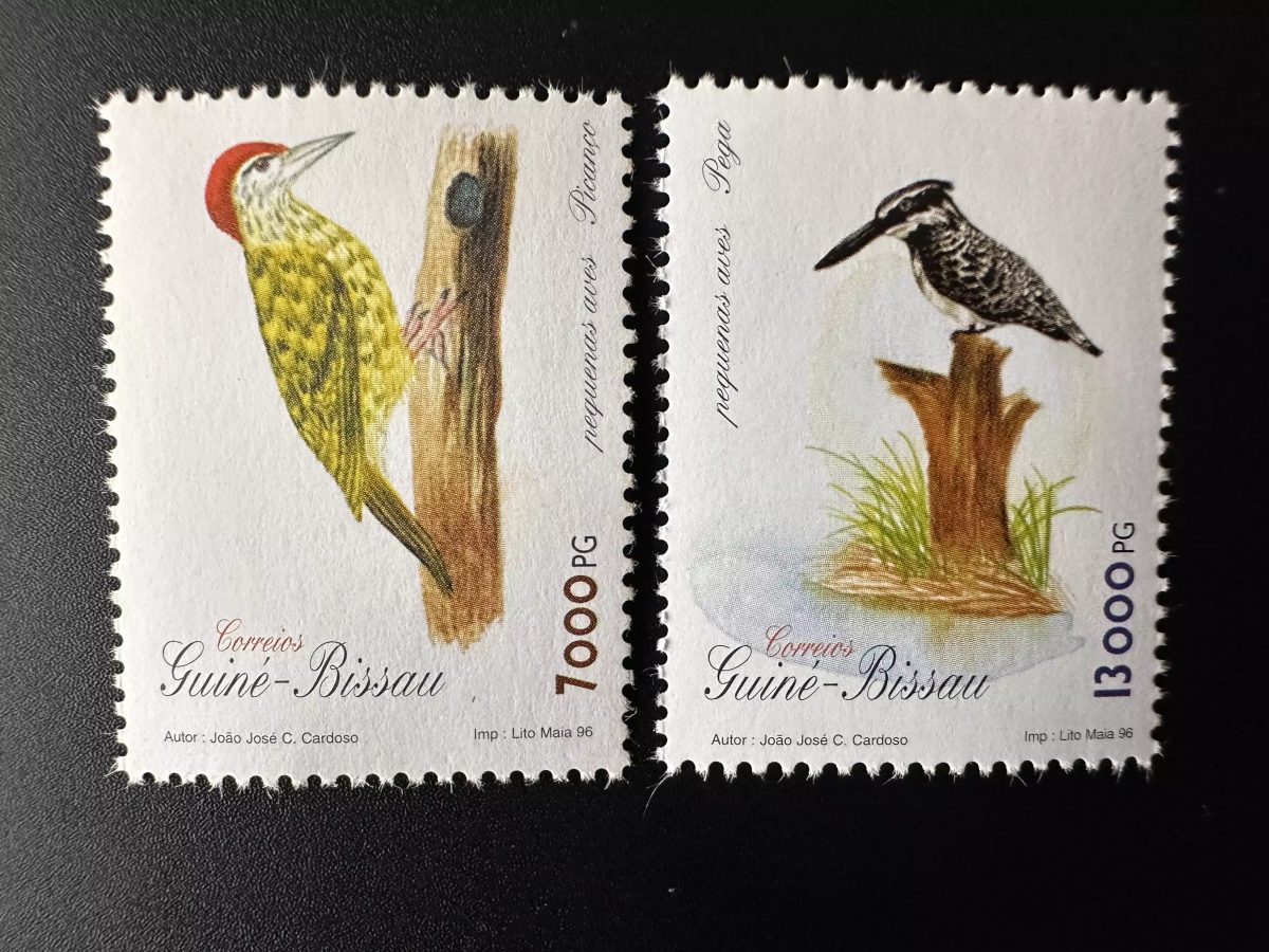 Guiné-Bissau Guinea Guinée 1996 Mi. 1244 - 1245 Oiseaux Birds Vögel Aves MNH