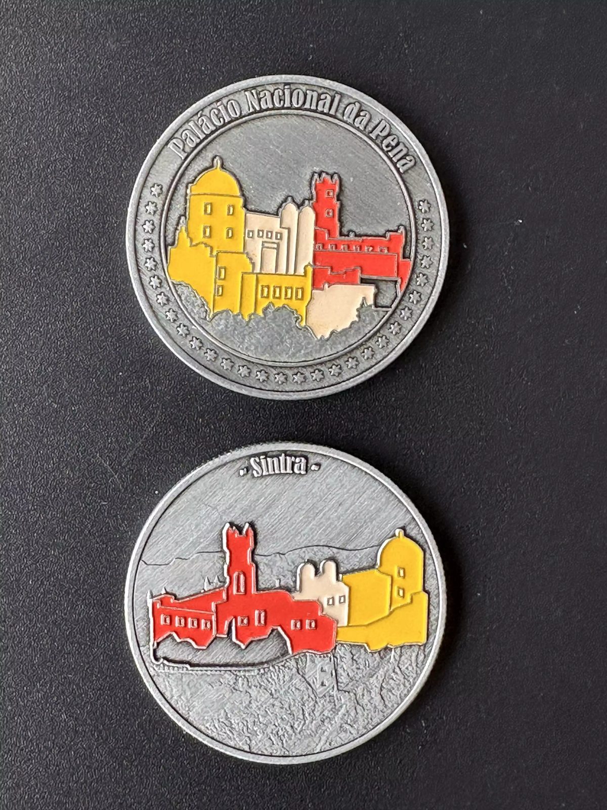Souvenir Coin "Palacio Nacional da Pena" silver in color
