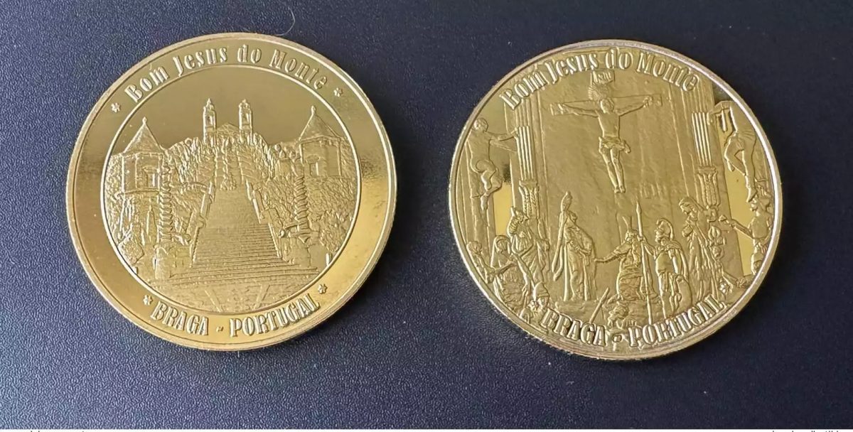Médaille Souvenir "Bom Jesus do Monte"