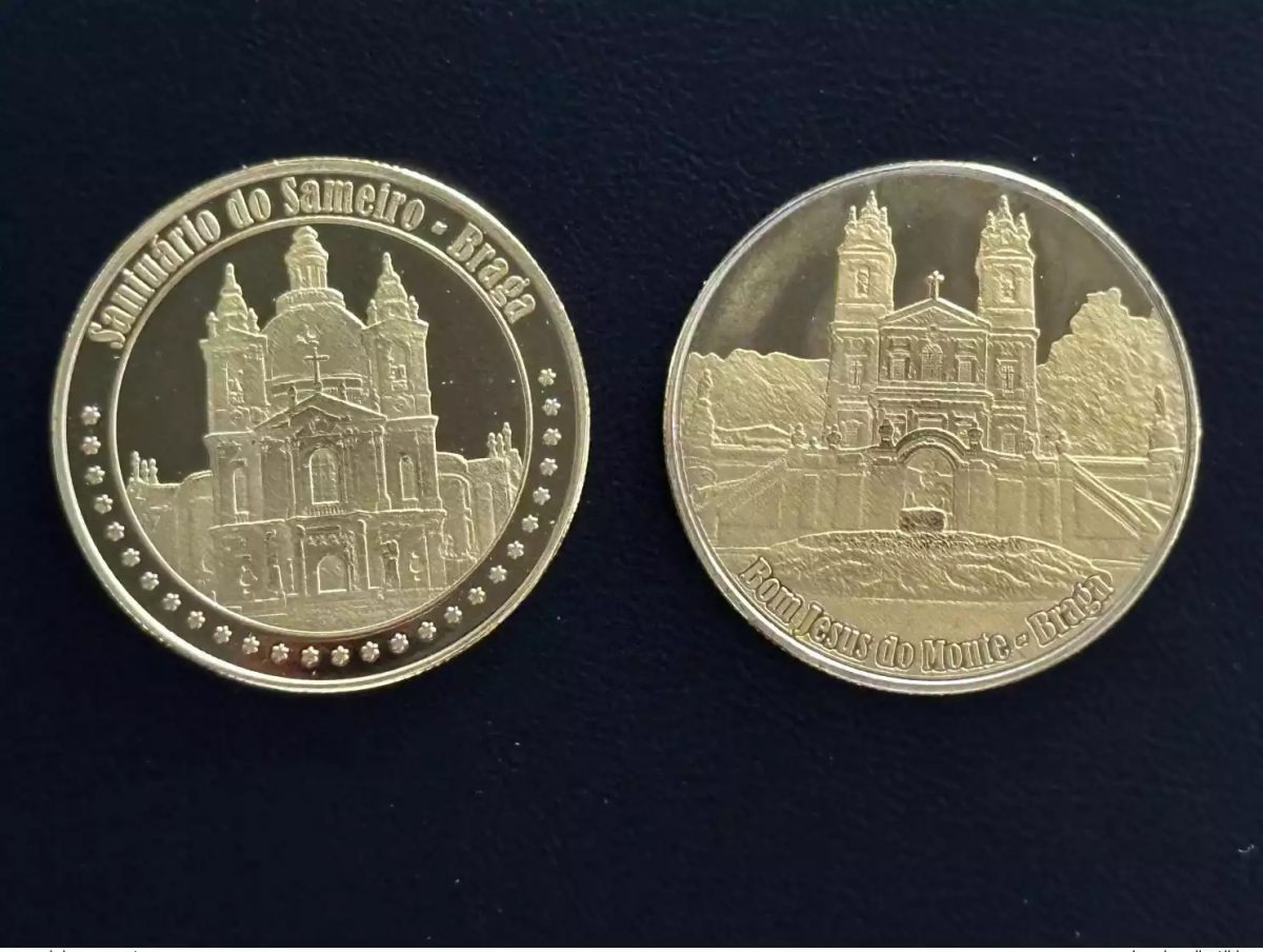 Médaille souvenir "Santuario do Sameiro - Bom Jesus Braga"