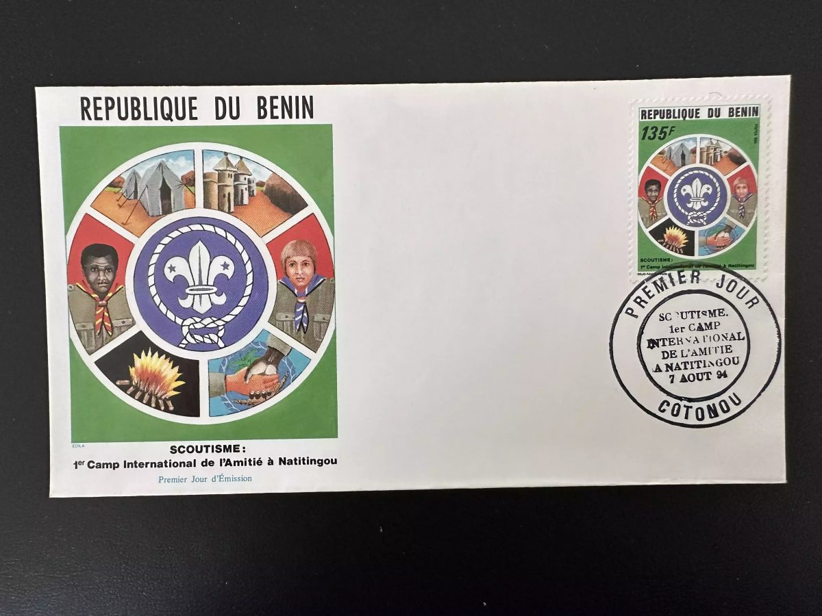Benin 1994 Mi. 621 FDC Pfadfinder Jamboree Internationales Lager Natitingou