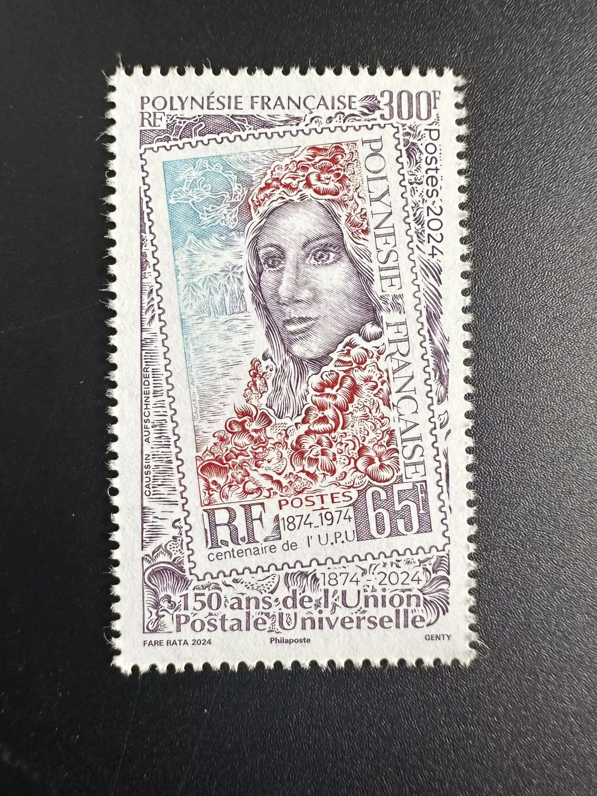 Polynésie 2024 Mi. ? 150 ans years UPU Union Postale Universelle Universal