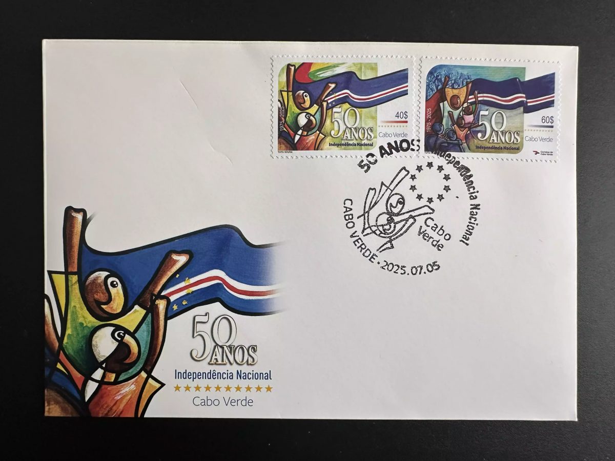 Kap Verde 2025 FDC 50 Jahre Nationale Unabhängigkeit Gemeinschaftsausgabe