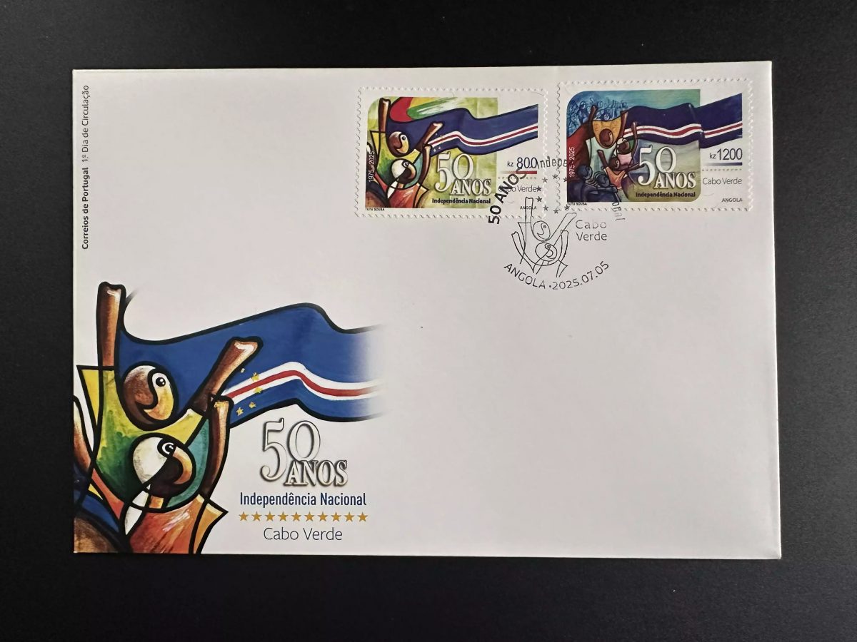 Angola 2025 Mi. ? FDC (Portugal) 50 Anos Independencia Nacional Joint
