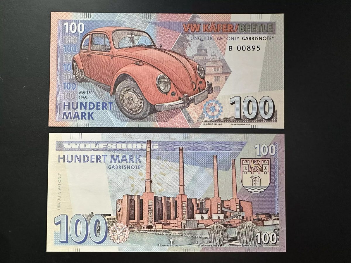 2025 Matej Gabris Gabrisnote 100 Mark VW Käfer Beetle Wolfsburg