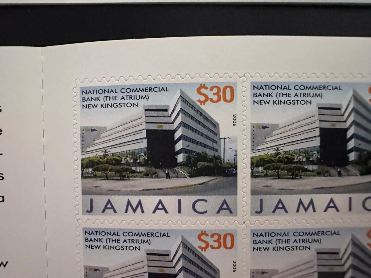 Jamaica 2006 Mi. 1076 booklet notebook National Commercial Bank RARE YEAR