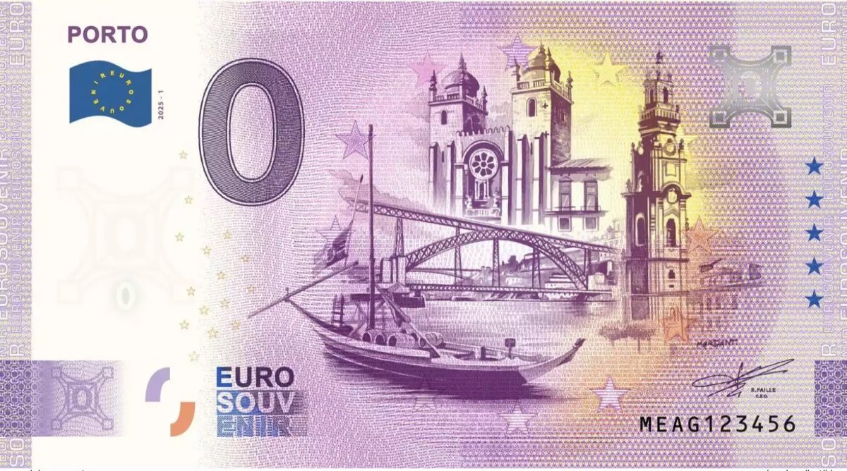 Billet touristique Souvenir 2025 Portugal Porto