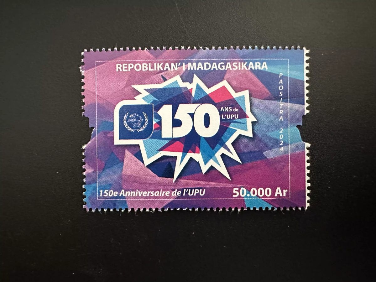 Madagascar 2025 Mi. ? 150 ans years UPU Union Postale Universelle Universal