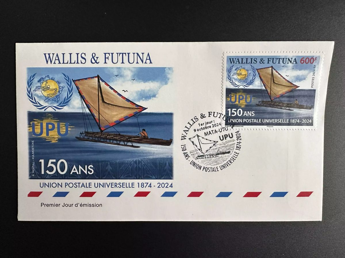 Wallis & Futuna 2024 Mi. ? FDC 150 ans years UPU Union Postale Universelle