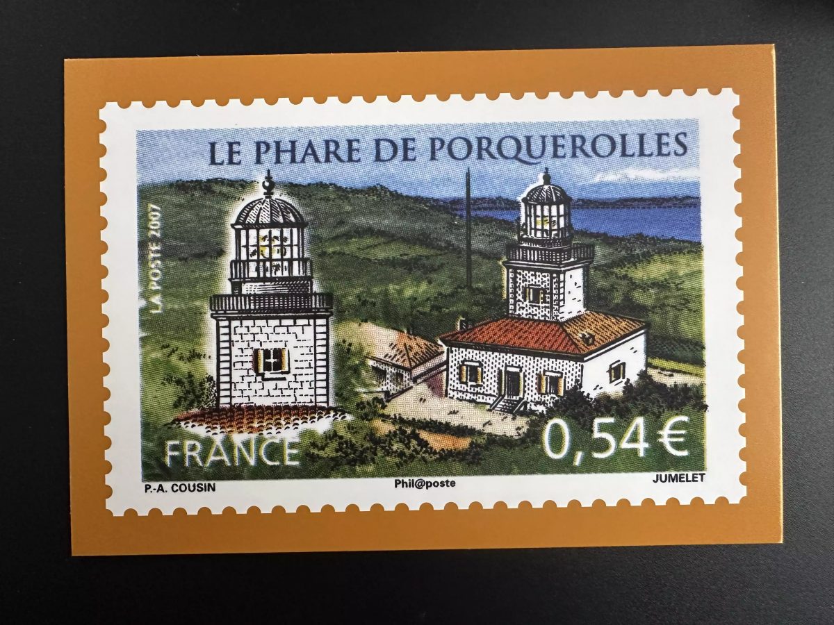 Frankreich 2025 Ganzsache Leuchtturm Porquerolles
