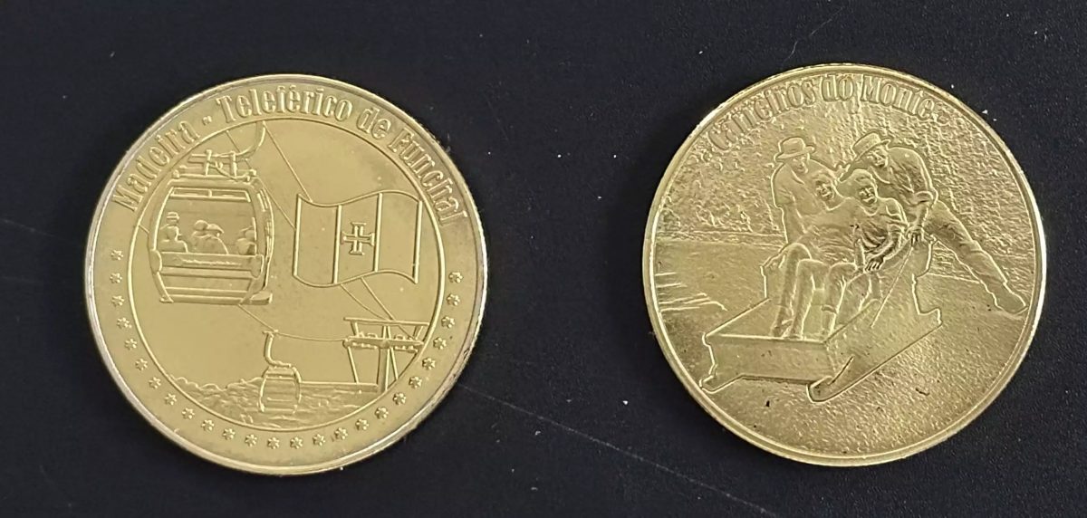 Gedenkmünze "Madeira Teleférico & carreiros"