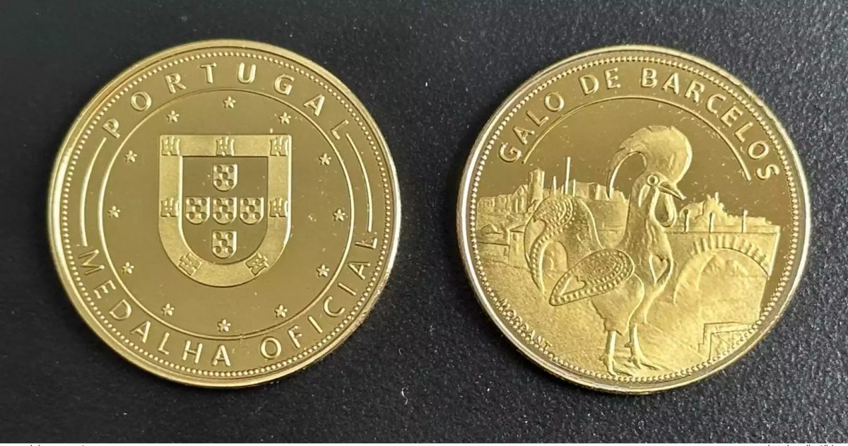 Médaille souvenir "Galo de Barcelos" (2025)