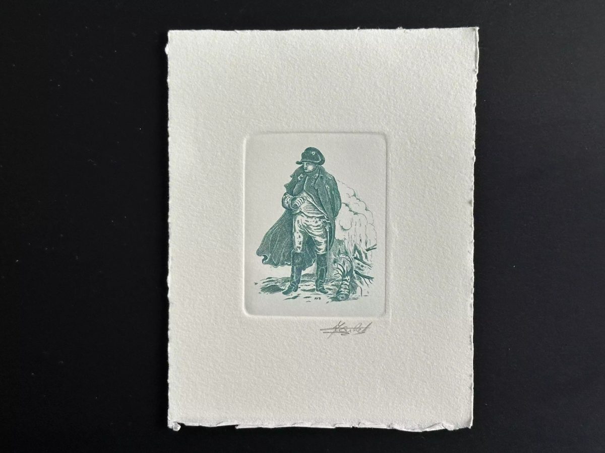 Belgique 1990 COB 2376 Epreuve d'artiste 1er jour FDC Napoléon Bonaparte vert