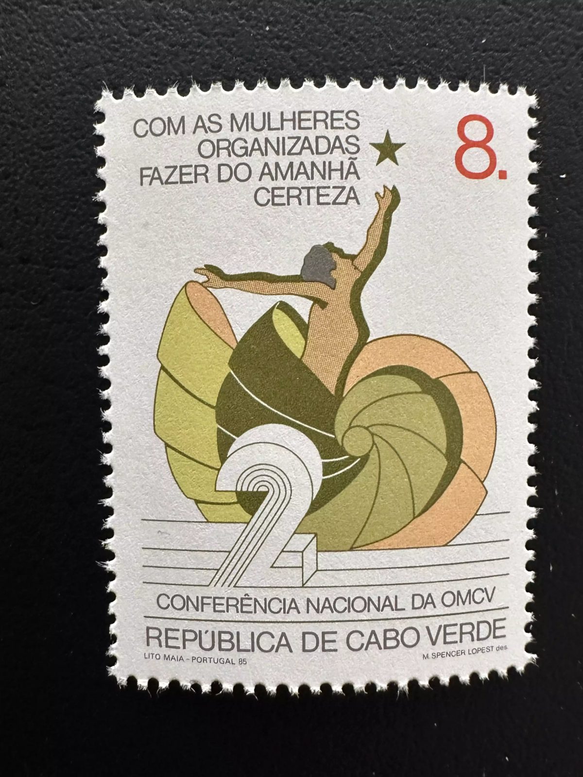 Cabo Verde 1985 Mi. 492 Conferencia OMCV Women Femme Mulheres Conference