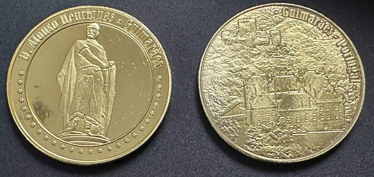 Souvenir Coin "Guimaraes - D. Afonso Henriques"