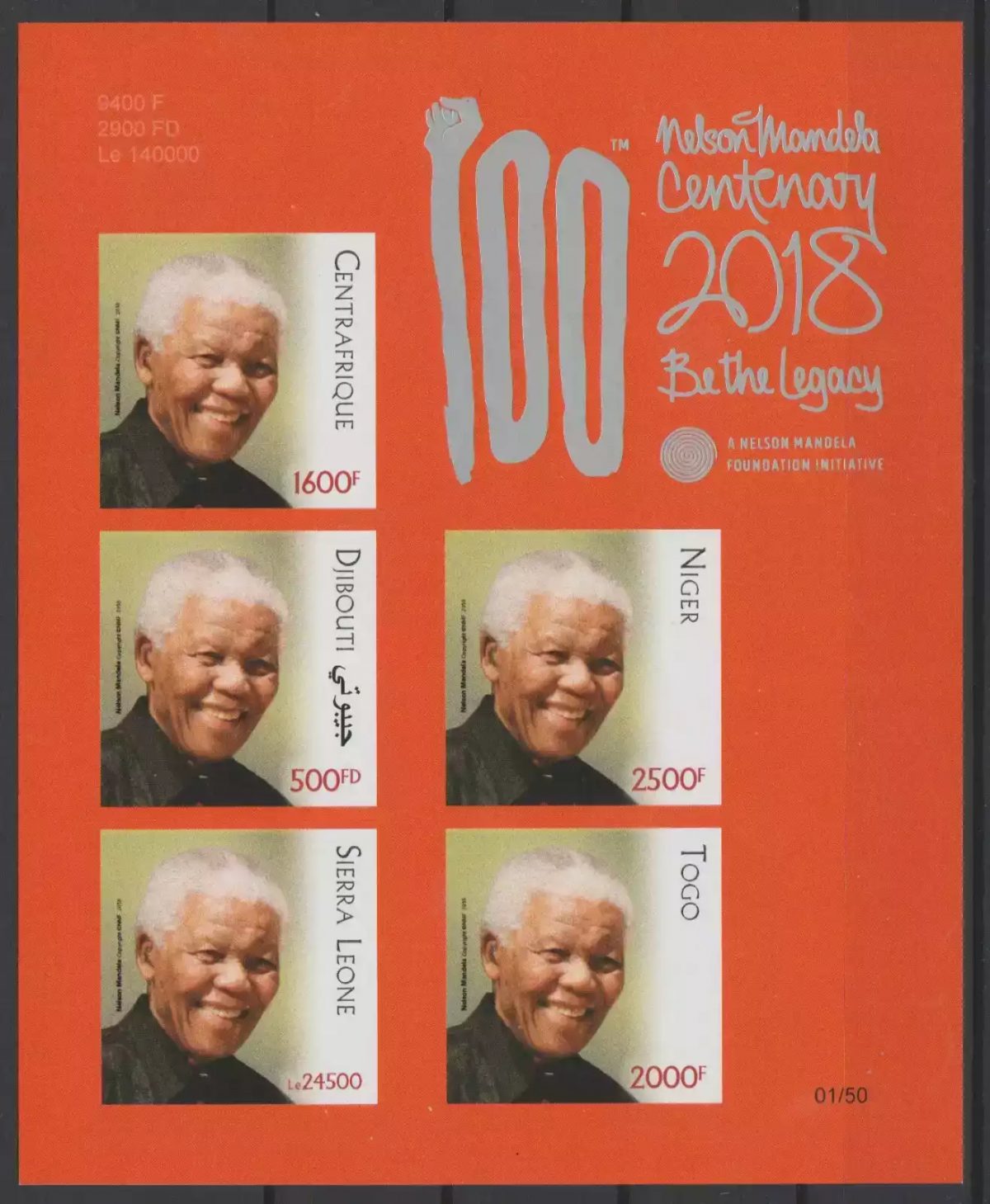 NON DENTELE Emission commune 5 pays countries 2018 PAPU Nelson Mandela