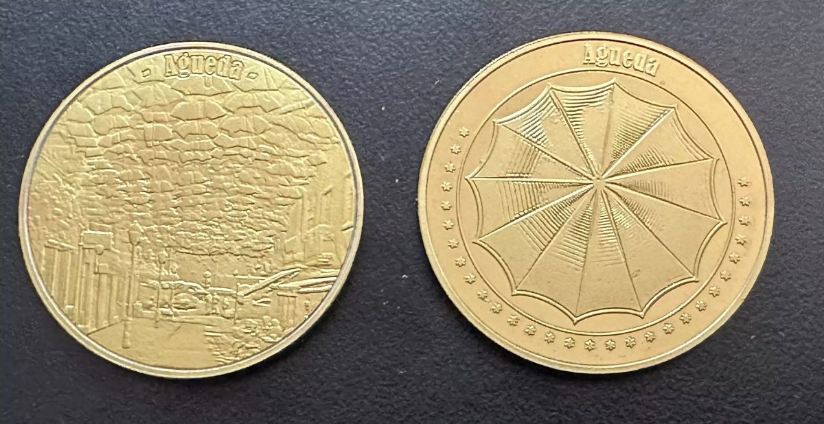 Medalha Souvenir "Agueda"