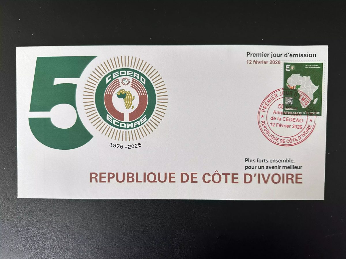 Côte d'Ivoire 2026 FDC CEDEAO ECOWAS 50 ans 1975 2025 Afrique coopération