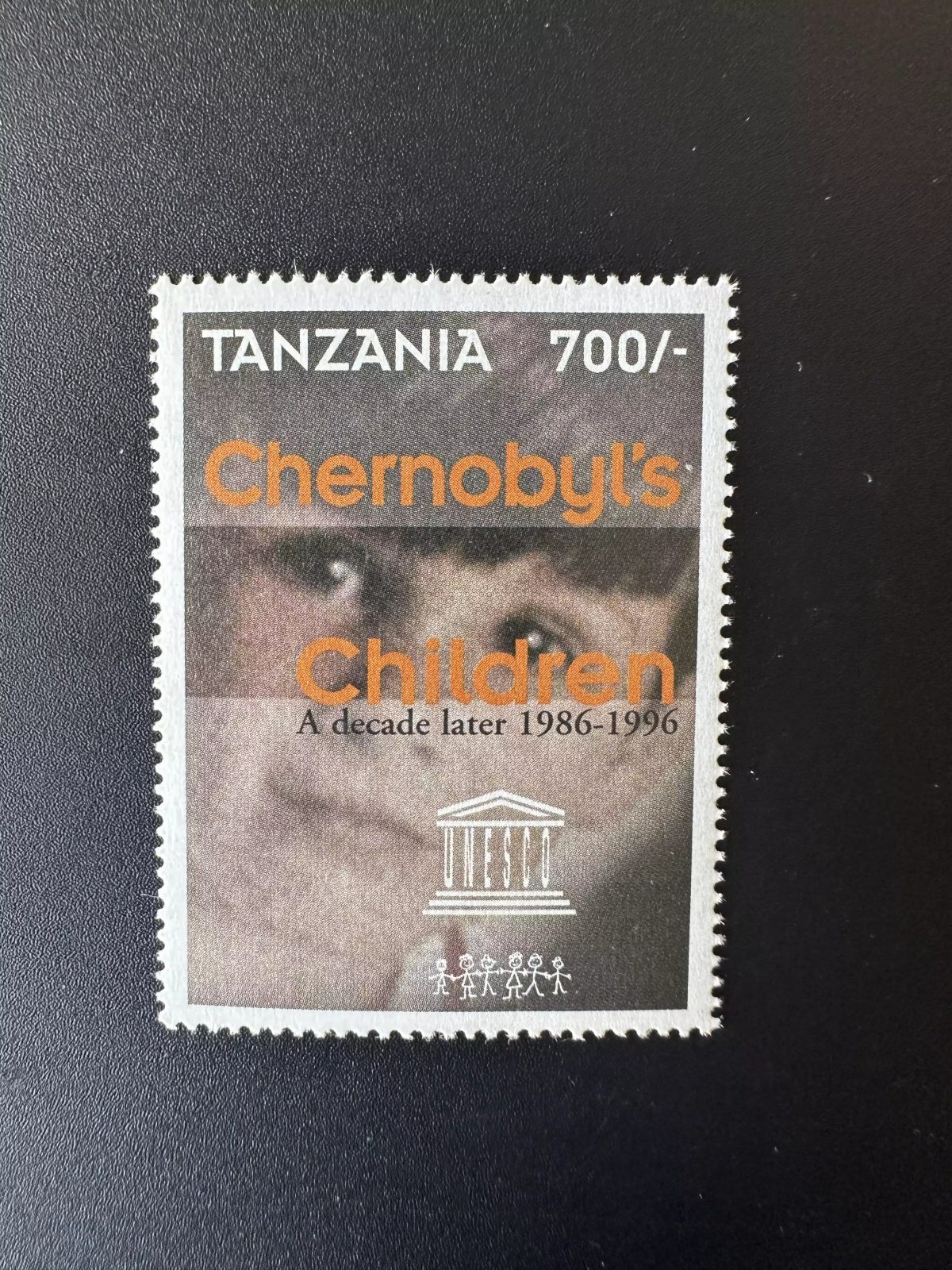 Tanzanie 1997 Mi. 2627 Chernobyl catastrophe nucléaire enfants UNESCO 1986-1996