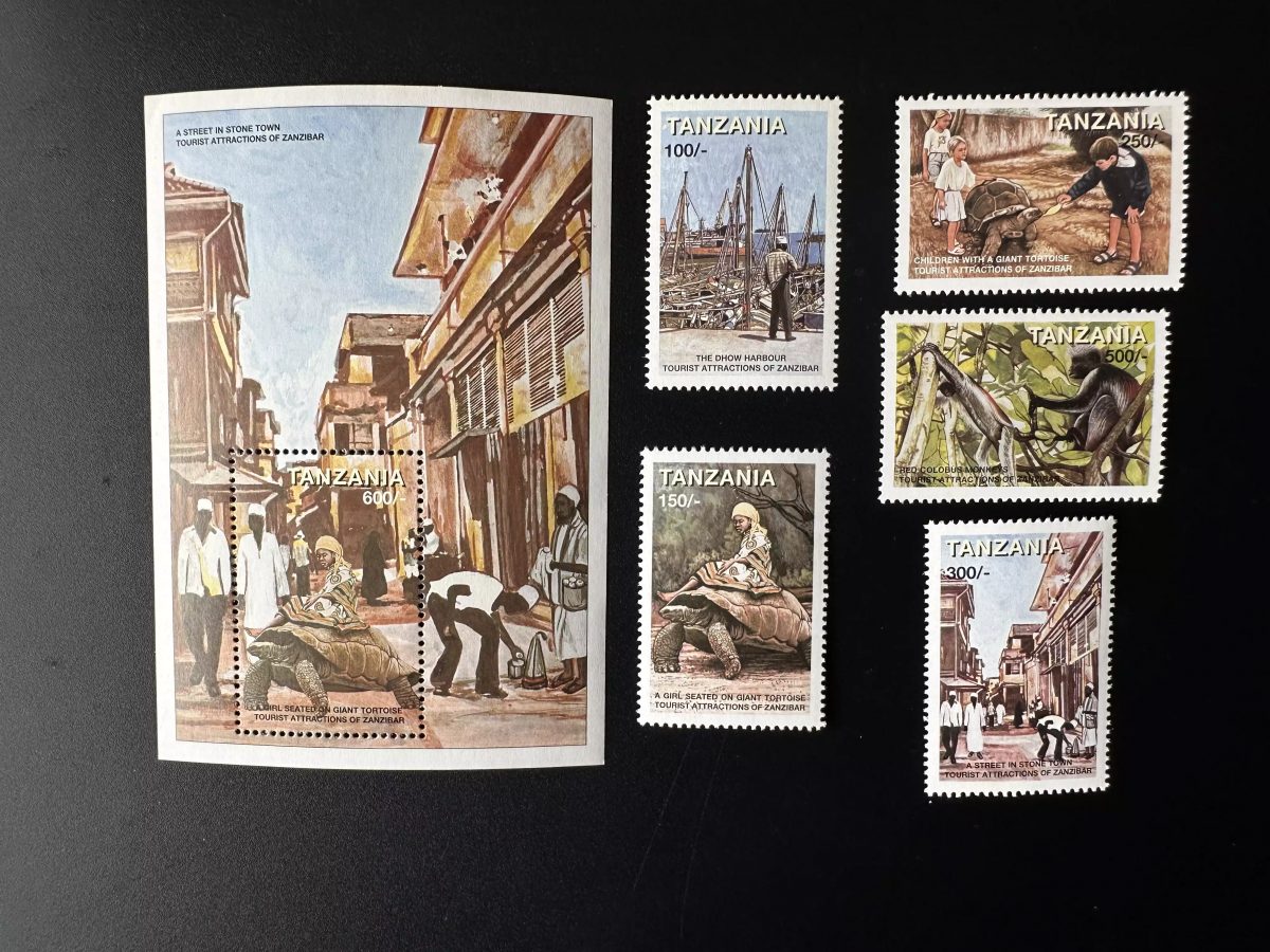 Tanzanie Mi. 3074 - 3079 Bl. 413 Attractions Touristiques Zanzibar Stone Town