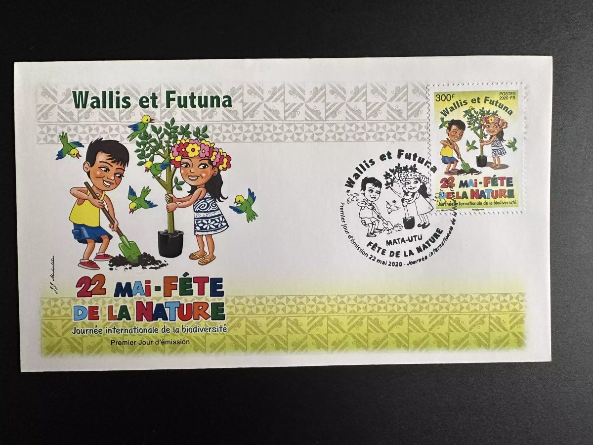 Wallis Futuna 2020 YT 924 FDC Fête Nature Biodiversité Enfants Arbres Oiseaux