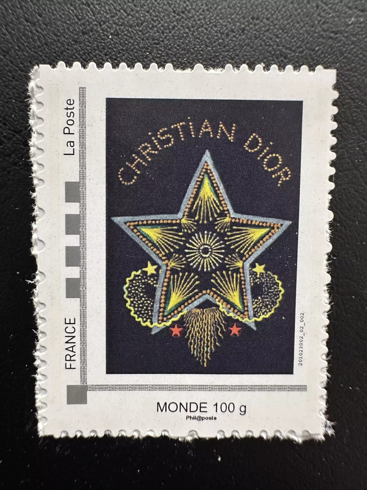 France 2024 Christian Dior custom business star fashion luxury embroidery