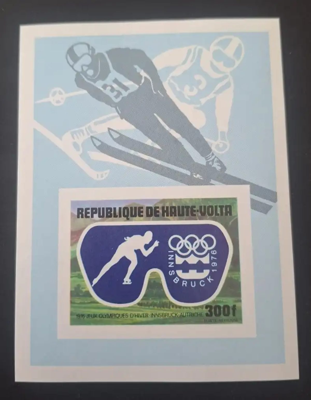 Haute-Volta 1976 Mi. Bl. 39 ND Jeux Olympiques hiver Innsbruck ski