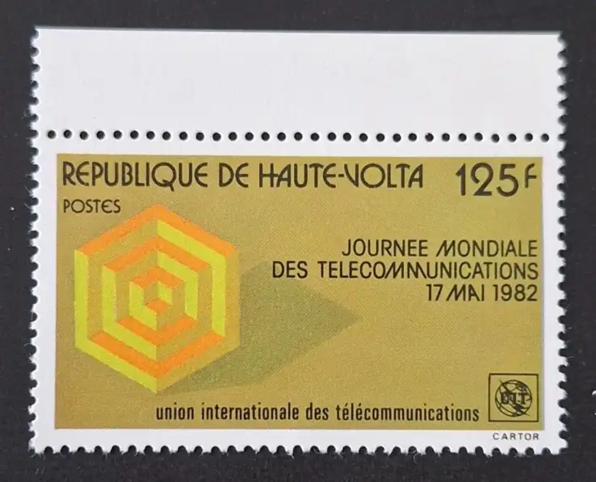 Upper Volta 1982 Mi. 864 World Telecommunications Day ITU
