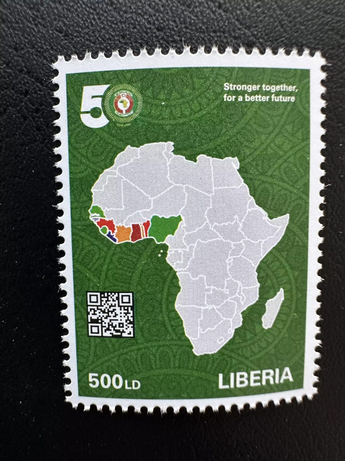Liberia 2026 CEDEAO ECOWAS 50 ans Afrique carte organisation régionale