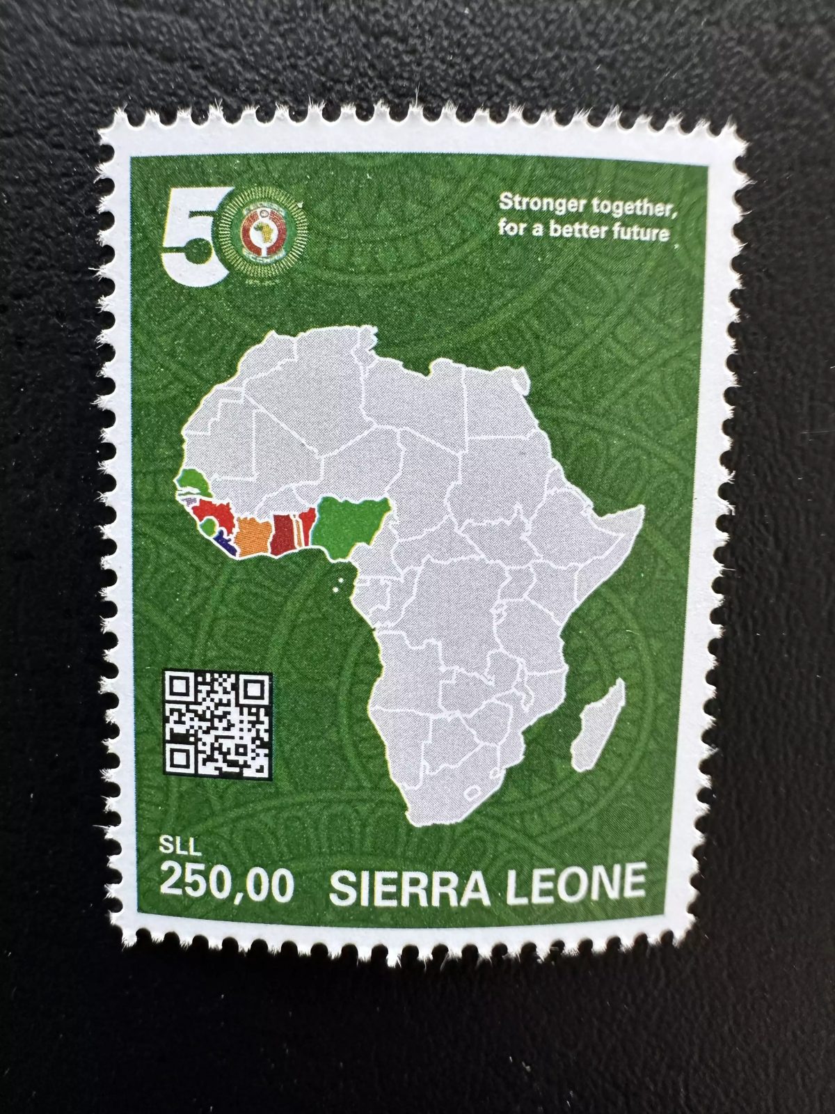 Sierra Leone 2026 CEDEAO 50 ans Afrique carte organisation régionale