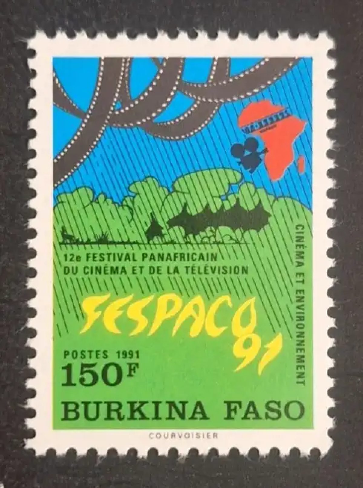 Burkina Faso 1991 Mi. 1246 FESPACO Panafrikanisches Filmfestival