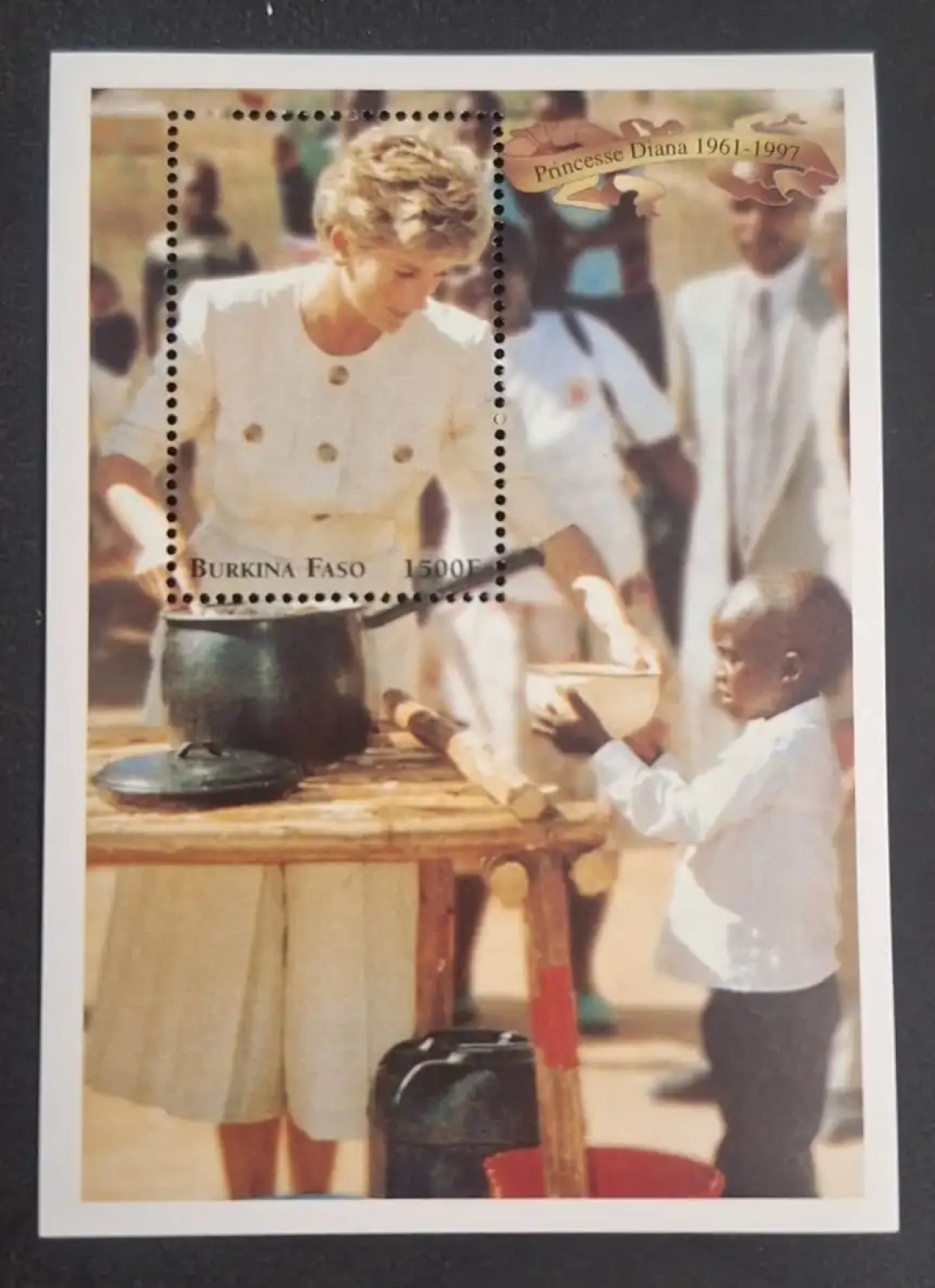 Burkina Faso 1998 Mi. Bl. 173 Princesse Diana Lady Di humanitaire