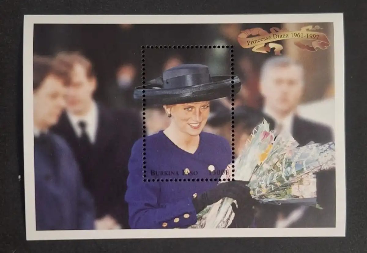 Burkina Faso 1998 Mi. Bl. 175 Princesse Diana Lady Di mémorial royauté