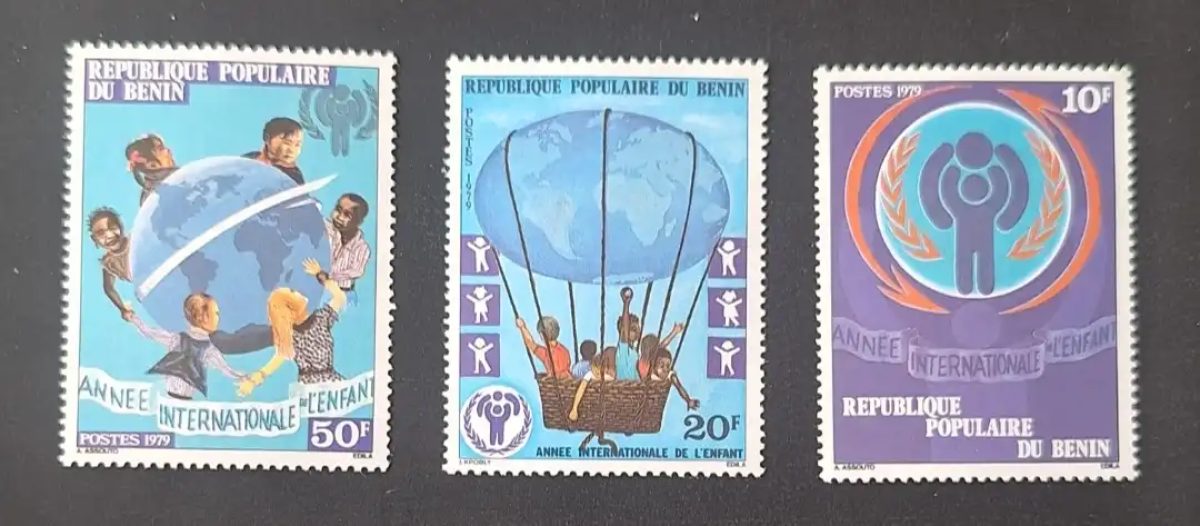 Benin 1979 Mi. 170-172 Internationales Jahr des Kindes Globus Ballon