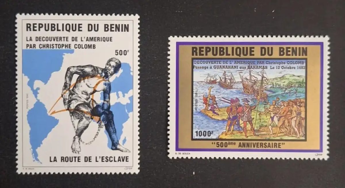 Benin 1992 Mi. 512-513 Columbus Discovery America Slave