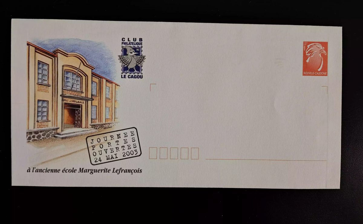 Nouvelle Calédonie PAP Club Le Cagou École Marguerite Lefrançois Mai 2003