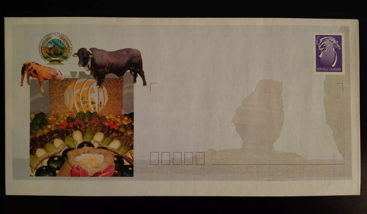 Entier postal PAP Nouvelle Calédonie Foire agricole artisanale Bourail
