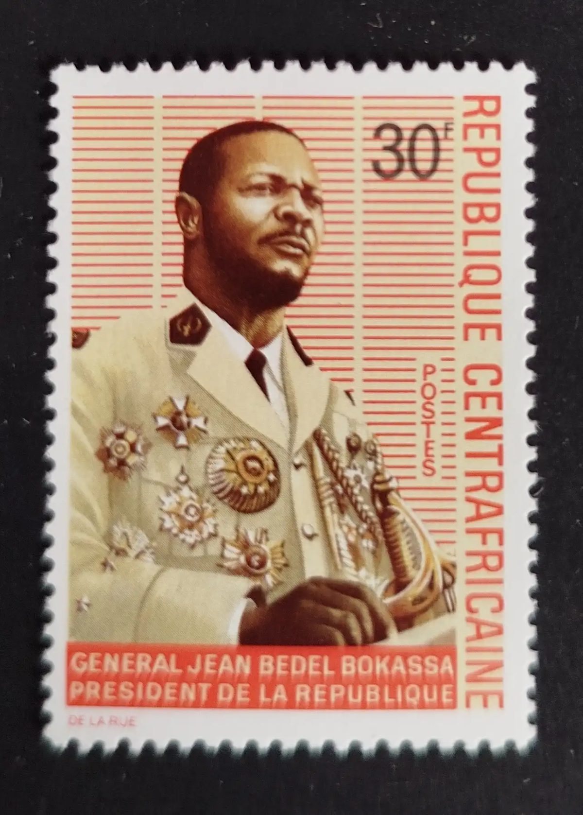 Centrafrique 1969 Mi. 200 Général Jean-Bedel Bokassa président