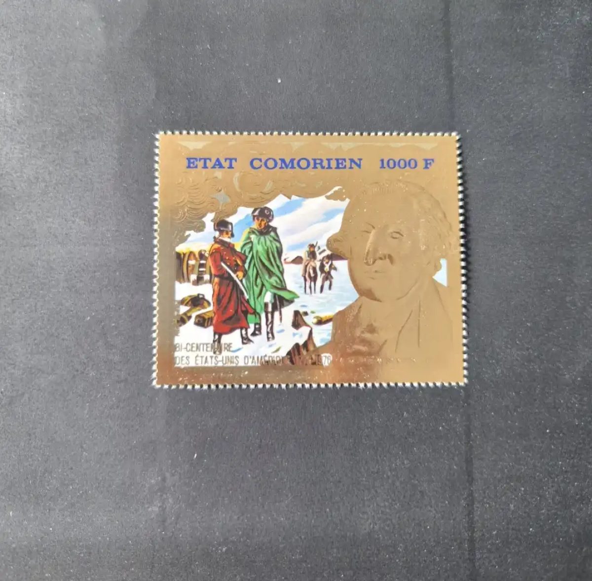 Komoren 1976 Mi. 264 200 Jahre USA Washington Valley Forge