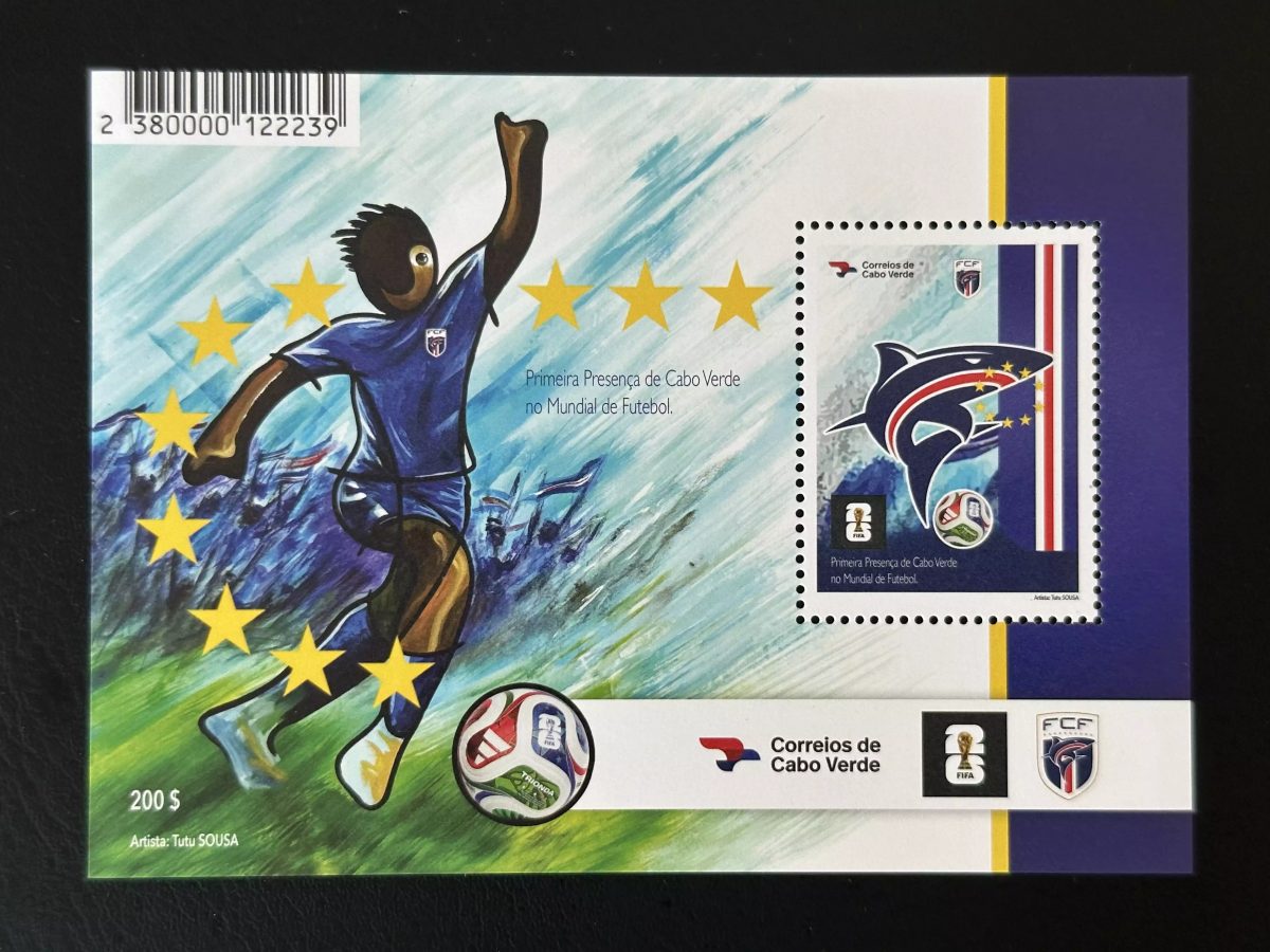 Cap-Vert 2026 Bloc football Coupe du Monde FIFA requin mascotte