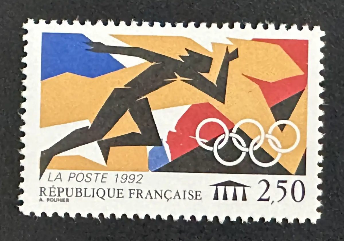 France 1992 Mi. 2890 émission commune Jeux Olympiques Barcelone