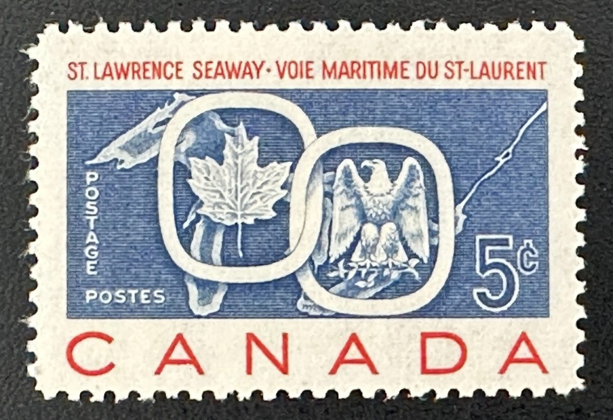 Canada 1959 Mi. 334 émission commune Voie maritime du St-Laurent