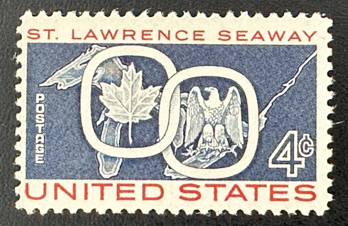 USA 1959 Mi. 754 Gemeinschaftsausgabe St.-Lorenz-Wasserstraße