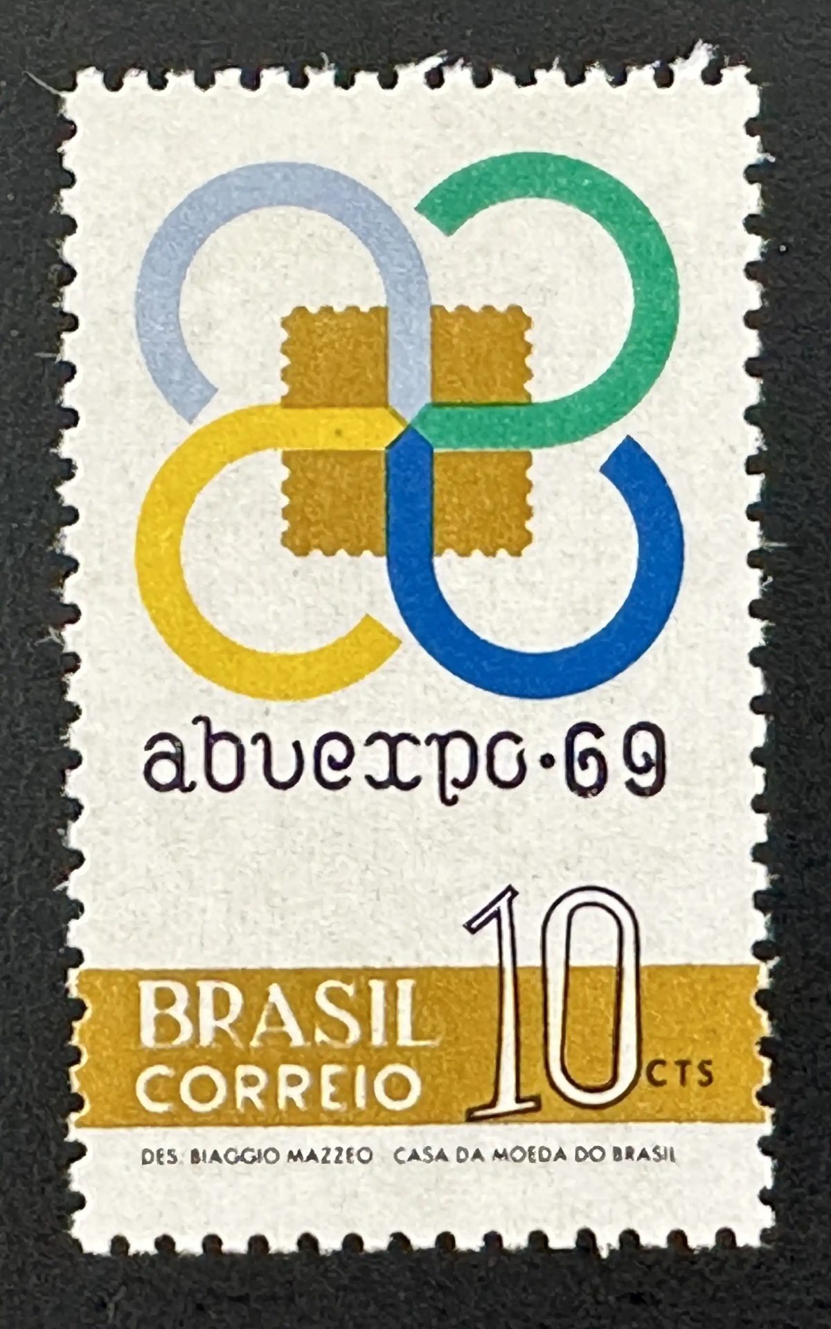 Brasilien 1969 Mi. 1236 Gemeinschaftsausgabe ABUEXPO-69 Ausstellung