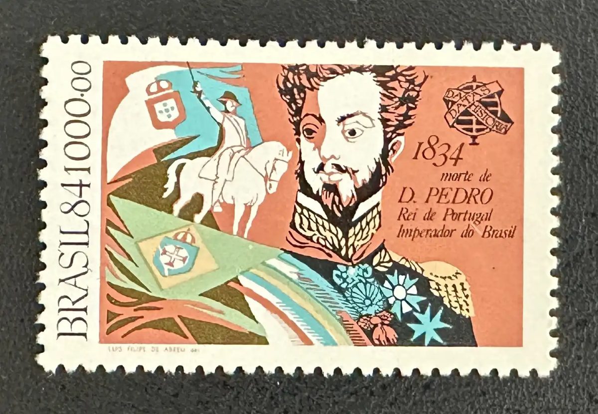 Brésil 1984 Mi. 2068 émission commune Dom Pedro roi Portugal empereur
