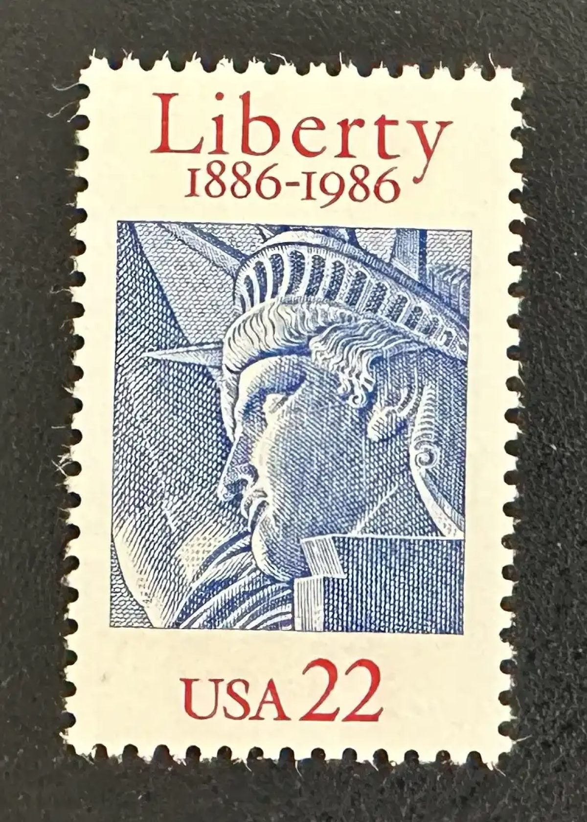 États-Unis 1986 Mi. 1841 émission commune Statue Liberté centenaire