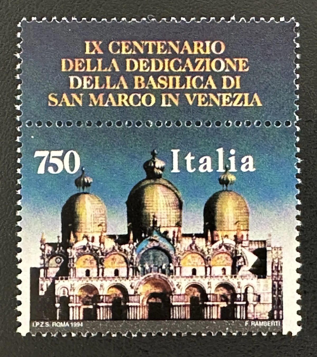 Italien 1994 Mi. 2348 Gemeinschaftsausgabe Basilika San Marco Venedig