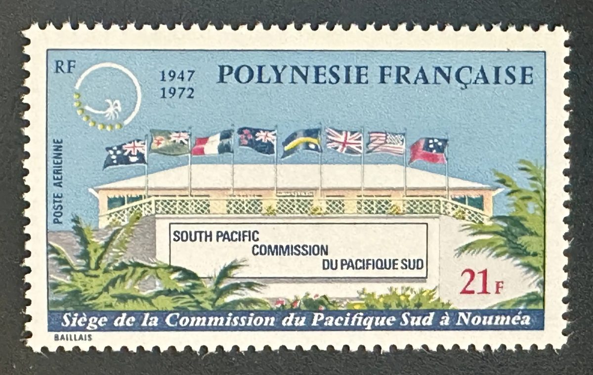 Französisch-Polynesien 1972 Mi. 153 Gemeinschaftsausgabe Südpazifik-Kommission