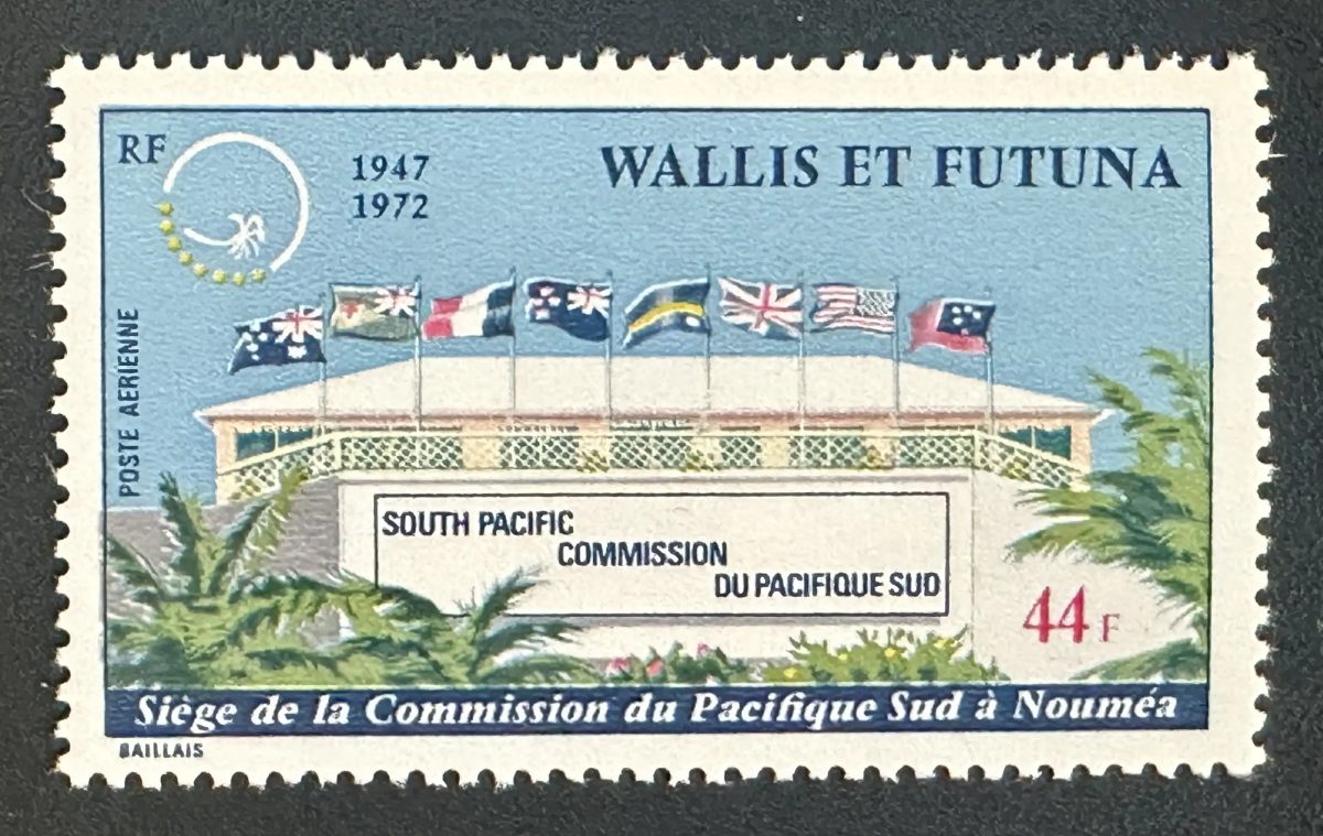 Wallis-et-Futuna 1972 Mi. 236 émission commune Commission Pacifique Sud