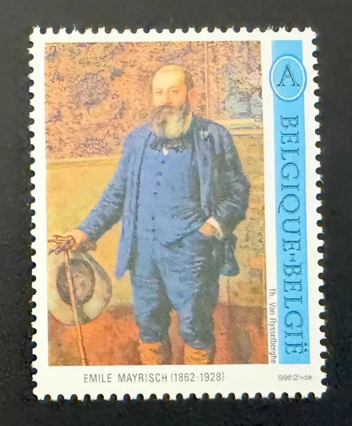 Belgique 1996 Mi. 2679 émission commune Emile Mayrisch Van Rysselberghe